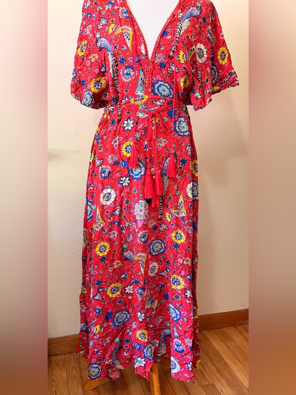 Boho Maxi Dress - Women's